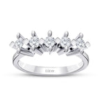 0.45 ct. Diamant Fünf-Stein Ring