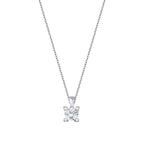 0.70 ct. Diamant Solitär Halskette
