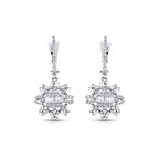 0.59 ct. Diamant Baguette Ohrringe