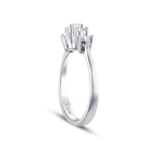 0.15 ct. Diamant Fünf-Stein Ring