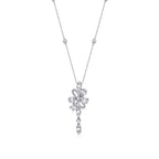 0.94 ct. Diamant Baguette Halskette