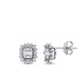 0.23 ct. Diamant Baguette Ohrringe