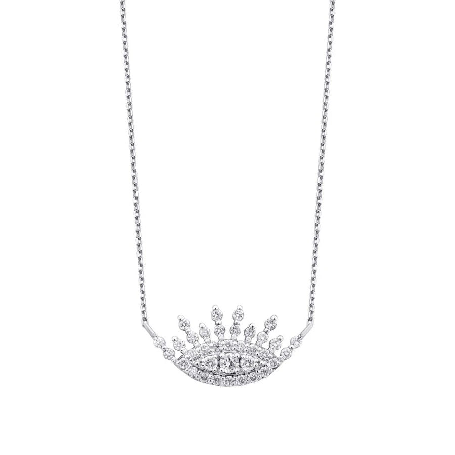0.30 ct. Diamant Augen Halskette