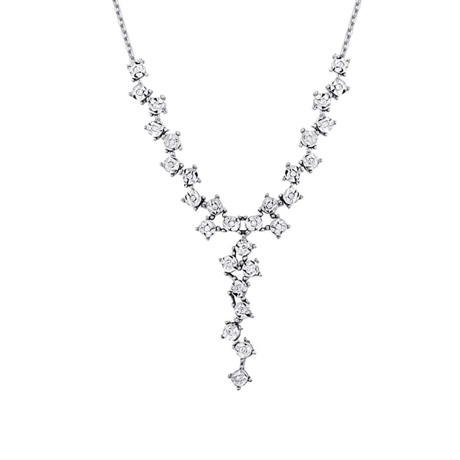 0.09 ct. Diamant Halskette
