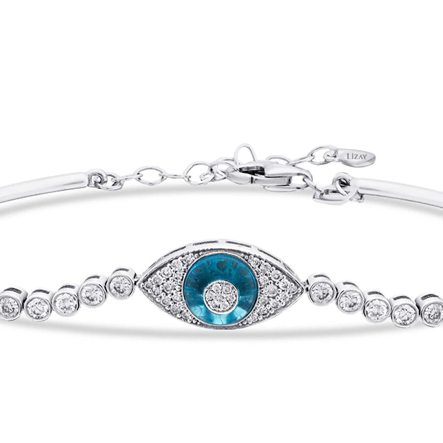 0.35 ct. Diamant Auge Armreif