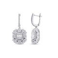 1.41 ct. Diamant Baguette Ohrringe