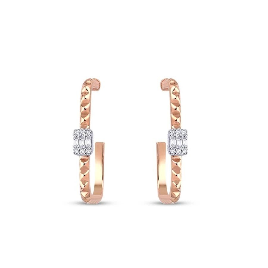 0.32 ct. Diamant Baguette Trend Ohrringe