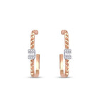 0.32 ct. Diamant Baguette Trend Ohrringe