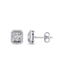 0.29 ct. Diamant Baguette Ohrringe