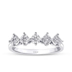 0.19 ct. Diamant Fünf-Stein Ring