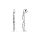 0.69 ct. Diamant Baguette Ohrringe