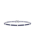 4.34 ct. Diamant Saphir Armband