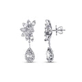 1.59 ct. Diamant Baguette Ohrringe