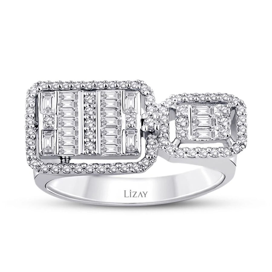 0.41 ct. Diamant Baguette Ring