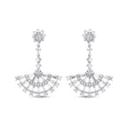 1.12 ct. Diamant Baguette Ohrringe