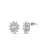 0.80 ct. Diamant Baguette Ohrringe