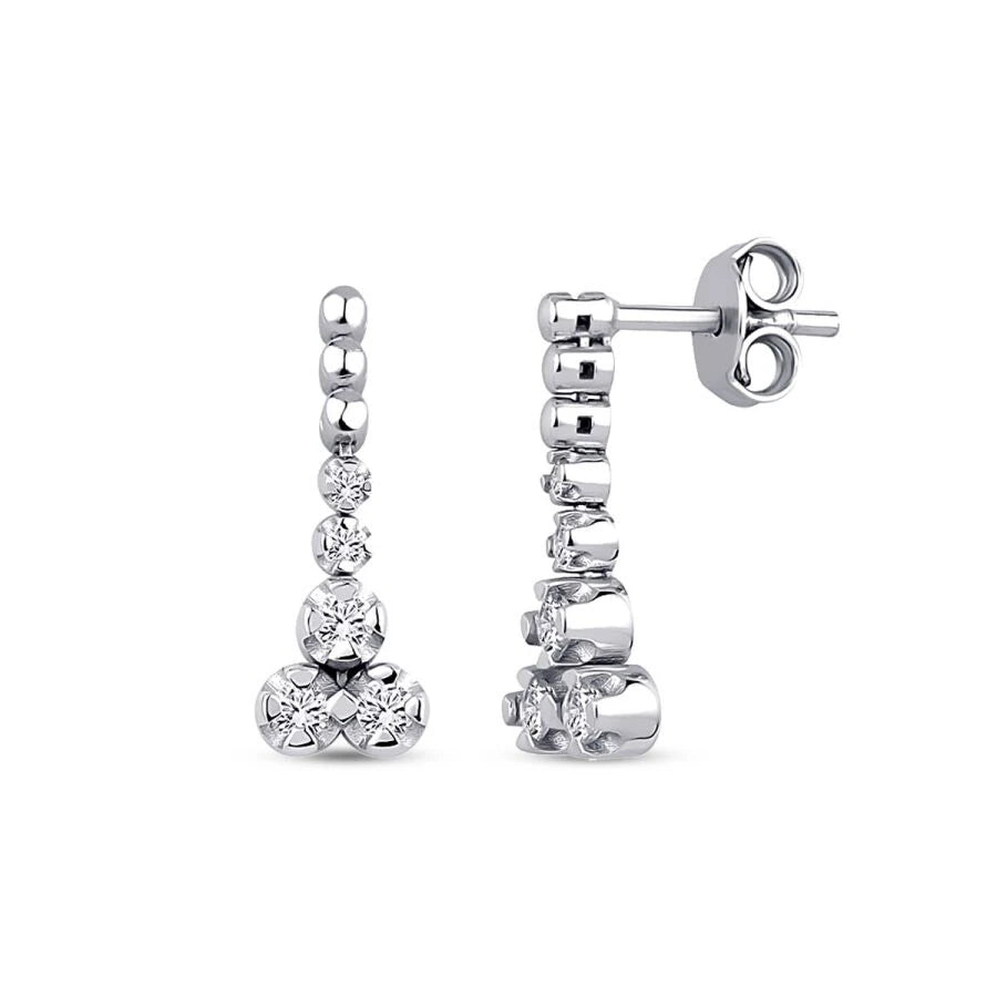 0.28 ct. Diamant Trend Ohrringe