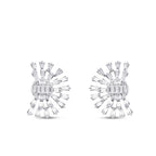 1.42 ct. Diamant Baguette Ohrringe