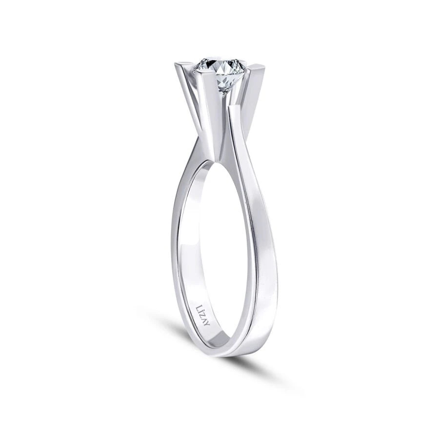 0.60 ct. Diamant Rund Solitär Verlobungsring