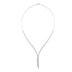 Gold Doppelreihige Halskette mit Steinen