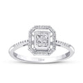 0.19 ct. Diamant Baguette Ring