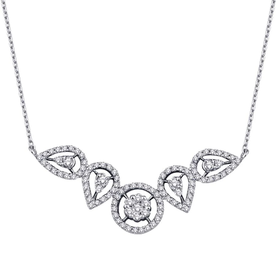 0.52 ct. Diamant Halskette