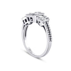 0.85 ct. Diamant Baguette Ring
