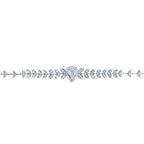 1.47 ct. Diamant Baguette Tropfen Armband