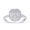 0.28 ct. Diamant Baguette Ring