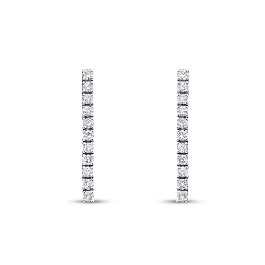 1.14 ct. Diamant Tennis Ohrringe