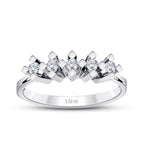 0.20 ct. Diamant Fünf-Stein Ring