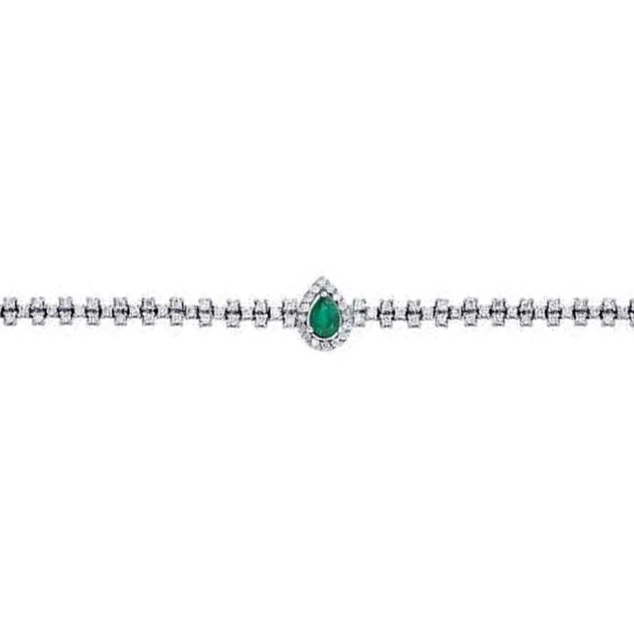1.41 ct. Diamant Smaragd Armband
