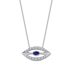 0.29 ct. Diamant Saphir Halskette