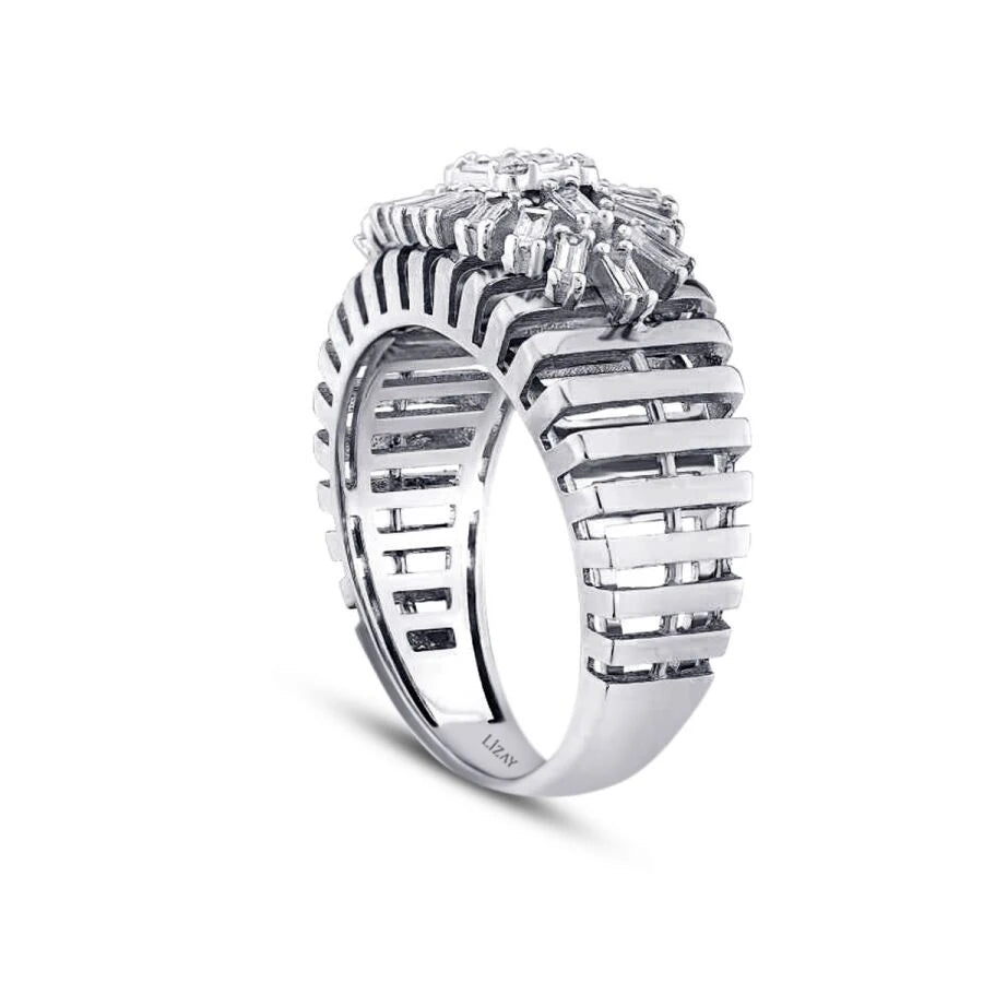 0.51 ct. Diamant Baguette Ring