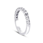 0.35 ct. Diamant Halb-Eternity Ring