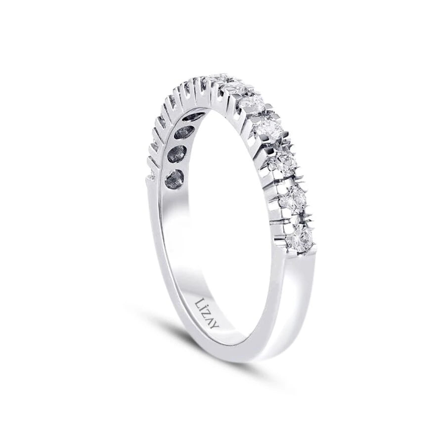 0.35 ct. Diamant Halb-Eternity Ring