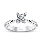 0.25 ct. Diamant Rund Solitär Verlobungsring