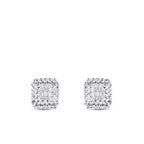 0.19 ct. Diamant Baguette Ohrringe