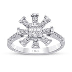 0.97 Karat Diamant Baguette Set