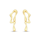 Gold Designer Ohrringe