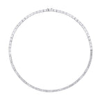 2.56 ct. Diamant Baguette Halskette