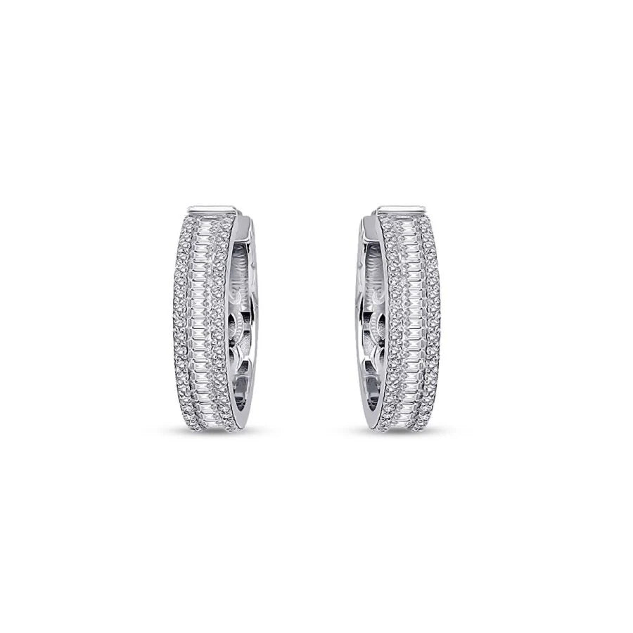 1.16 ct. Diamant Creolen Ohrringe