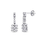 0.35 ct. Diamant Baguette Ohrringe