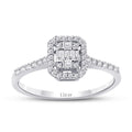 0.35 ct. Diamant Baguette Ring