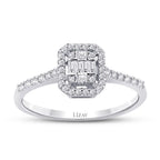 0.35 ct. Diamant Baguette Ring