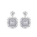 1.20 ct. Diamant Baguette Ohrringe