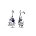 2.29 ct. Diamant Saphir Ohrringe