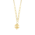 Gold Ketten Clover Halskette