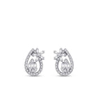 0.65 ct. Diamant Baguette Ohrringe