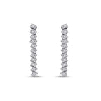 1.97 ct. Diamant Tennis Ohrringe